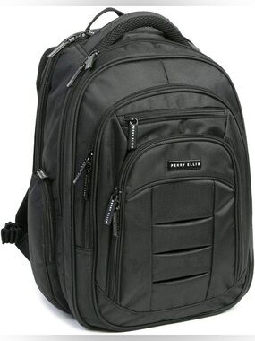 Perry Ellis Black Men’s Travel Backpack M150 Laptop Backpack
